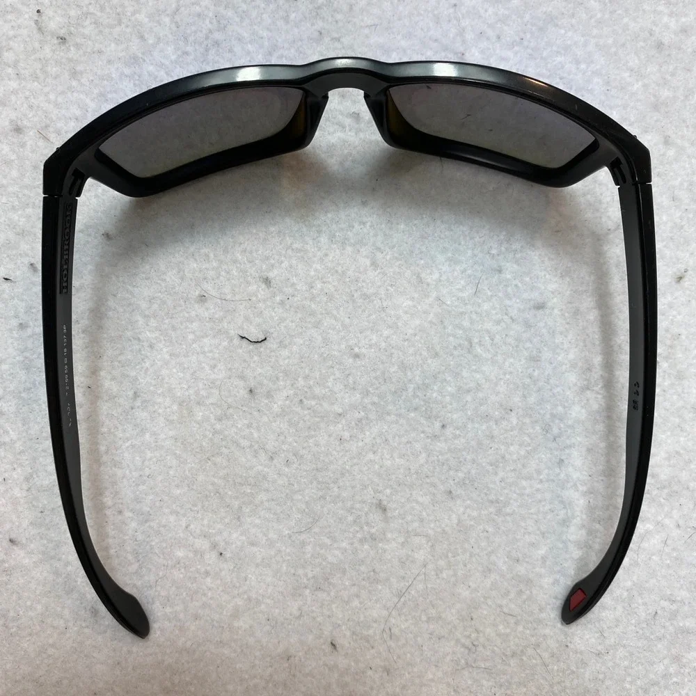 Oakley OO9102 Sunglasses Mens OS Black Holbrook Prizm Blue Mirror Square